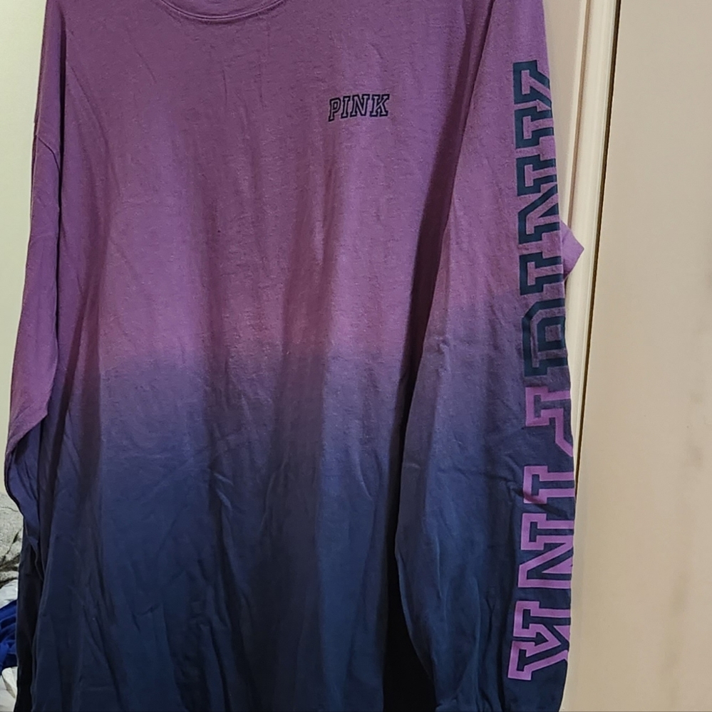 VS PINK XL CAMPUS TEE SHIRT